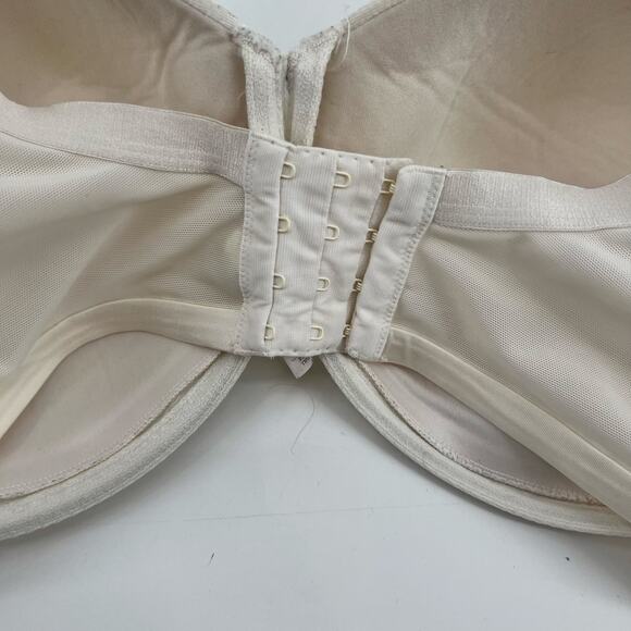 Cacique Lane Bryant plus size satin full coverage bra underwire size 44DDD - Picture 4 of 7